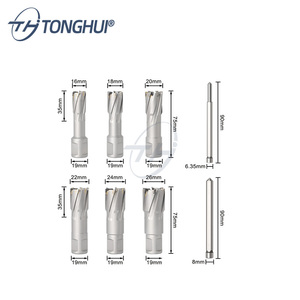 Carburo di tungsteno con punta TCT punte di trapano <span class=keywords><strong>anulare</strong></span> per trafilatura per trivellazione in metallo acciaio inossidabile - Product Image 2