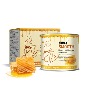 Épilation à la cire pour le corps, zone <span class=keywords><strong>intime</strong></span>, bikini, épilation permanente, extrait de miel, pour tous types de peau, indolore, rapide, nettoyage des racines - Product Image 1