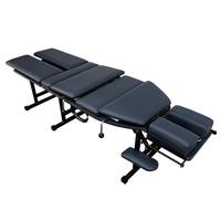 Table de chiropratique professionnelle pliable et portable avec réglage de la hauteur et fonction de descente pour usage hospitalier