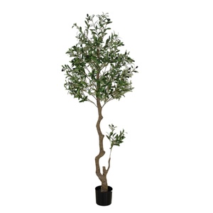 <span class=keywords><strong>D</strong></span>écoration intérieure, ornement vert, olivier artificiel en bonsaï pour la <span class=keywords><strong>d</strong></span>écoration intérieure, commerce extérieur - Product Image 6
