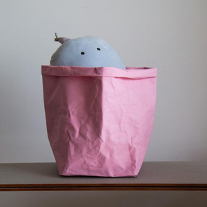 NiceDuPont paper <b>storage</b> <b>basket</b> customization, washable Nordic style flower pot cover, Korean style minimalist desktop <b>storage</b> - Product Image 3