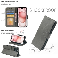 Ensemble d'étuis portefeuille en verre trempé avec protecteur d'écran pour iPhone 15 Pro Max 16 Plus 17 14 13 12 Filp Cell Phone Cover Bag