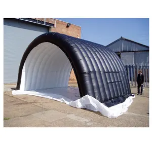 Túnel de entrada inflable para eventos deportivos, arco de refugio inflable en venta