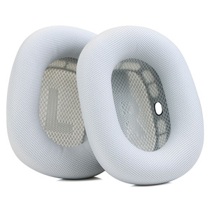 Coussinets d'oreille de remplacement pour AirPods Max, en cuir protéiné de qualité supérieure, doux, respirant, éponge haute densité, isolation phonique - Product Image 4