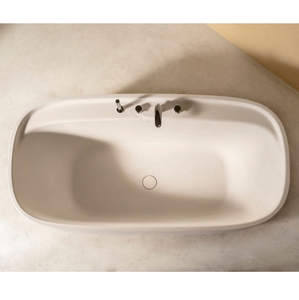 Bañera de Cemento GFRC Ligera de Primera Calidad, Resistente a las Manchas e Impermeable, Exportación a Granel, Proveedor de Vietnam - Product Image 1