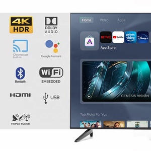85-Inch <b>TV</b> Smart Android LED Q 2K 4K HDTV with <b>Wifi</b> for Hotels 24 32 40 43 50 55 65 75 Inch Smart - Product Image 4