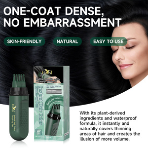 Stylo de <span class=keywords><strong>coloration</strong></span> capillaire à usage unique <span class=keywords><strong>pour</strong></span> couvrir les racines grises, ingrédients à base de plantes, application facile, couleur temporaire noire/marron - Product Image 4