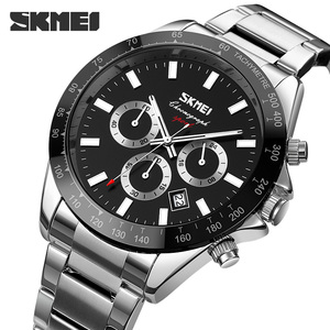 SKMEI-Reloj de pulsera de acero inoxidable 9259 para hombre, cronógrafo <span class=keywords><strong>Original</strong></span> de marca de lujo - Product Image 4