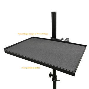 A-20B Detachable Extendable Adjustable Clamp-on Utility Tray for instruments - Product Image 6