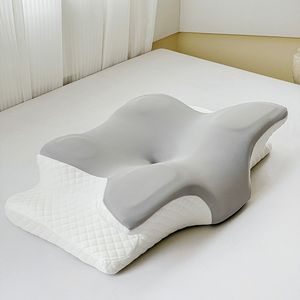 Almohadas de Cama Modernas con Forma de Mariposa Yovepii, Transpirables, Ergonómicas, de Espuma Viscoelástica Ortopédica, Antiestáticas, para Dormir, 40*60cm, Almohada <span class=keywords><strong>Cervical</strong></span> para el Cuello - Product Image 2
