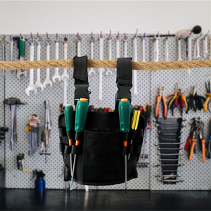 Multi Functional Tool Belt Oxford Cloth <b>Car</b> <b>Repair</b> Waist Bag Tool Rack For Electrician Auto Maintenance - Product Image 4