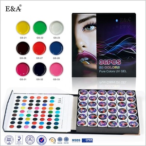 Ea móng tay nghệ thuật 36 màu gel Kit fengshangmei màu gel Bìa Gel - Product Image 1