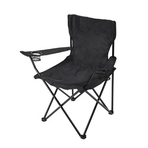 Custom Logo Printed Eco-Friendly Folding Camping <b>Chair</b> Portable Outdoor <b>Beach</b> <b>Chair</b> Cup Holder Lightweight Fishing Workshop - Product Image 2