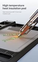 1600X Digital Microscope 12MP Electronic Video Microscopes 7 Inch IPS Screen Soldering Microscope with 28 LEDs