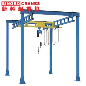 نظام رافعة خفيفة متنقلة Kbk بواجب خفيف ، 6 × 6 متر ، للبيع - Product Image 2