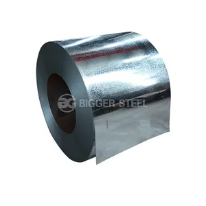 Folha galvanizada por mergulho quente Bobina De Aço De Ferro Galvan Material Bobina De Aço Carbono Dx51d Z100 Z60 28 Gauge