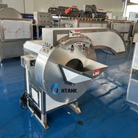 Commerciële Elektrische Groentesnijder Wortel Aubergine Perenkoolsnijmachine Groentechips Snijmachine