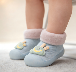 Zapatos <span class=keywords><strong>de</strong></span> Invierno <span class=keywords><strong>para</strong></span> Bebés que Aún No Caminan - Botines <span class=keywords><strong>de</strong></span> Punto con Forro <span class=keywords><strong>de</strong></span> Sherpa, Suela Suave Antideslizante, Tejido Flexible <span class=keywords><strong>de</strong></span> Mezcla <span class=keywords><strong>de</strong></span> Algodón - Product Image 5