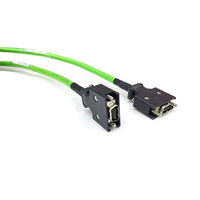 Cables de Codificador Servo Siemens V90 6FX3002, Contactos de Latón, Carcasa de Nailon, IP67, Automotriz, 2CT20, 2DB20, 2CT12, 2DB12, 2CT10, 2DB10