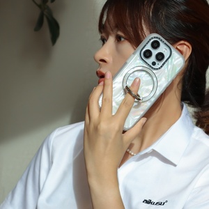 Soporte Magnético Personalizado para Teléfono con Anillo Giratorio de 360 Grados, Soporte Magnético de Perlas para Teléfono, Soporte para iPhone - Product Image 4