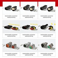Conector de Sensor de Presión de Combustible de 4 Pines con Cables para Ford, Land Rover, Kobelco, Doosan, Daewoo, Hyundai