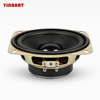 Haut-parleur de basses étanche YINBART haute performance 4 pouces 40W 4 ohms pour système audio de yacht