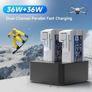 Cargador de Batería para Dron Mini 3/4/5 Pro, Centro de Carga Rápida de 72W con Doble Puerto, Carga Paralela de 36W + 36W, Control por Aplicación, GaN Integrado - Product Image 4