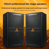 Système de sonorisation professionnel SHILE S-62 BM-10 Series pour salles de conférence/KTV et scènes, ensemble complet avec console de contrôle DJ