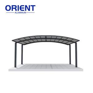 Système de carport en aluminium autoportant Installation facile en DIY et faible entretien <span class=keywords><strong>Abri</strong></span> pour voitures - Product Image 5
