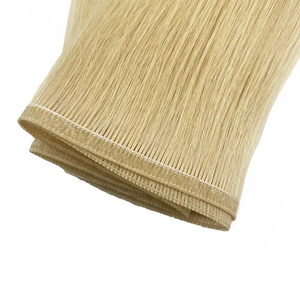 Salon Quality Raw Double Drawn New Pu Weft Pu Hole Weft Hair Extensions 100% Human Hair Weft PU Genius Weft Hair Extensions - Product Image 1