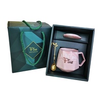 Ramadan arabie saoudite lumière luxe tasse ensemble emballage boîte-cadeau et sac en céramique arabe cafetière tasses à café emballage boîte-cadeau