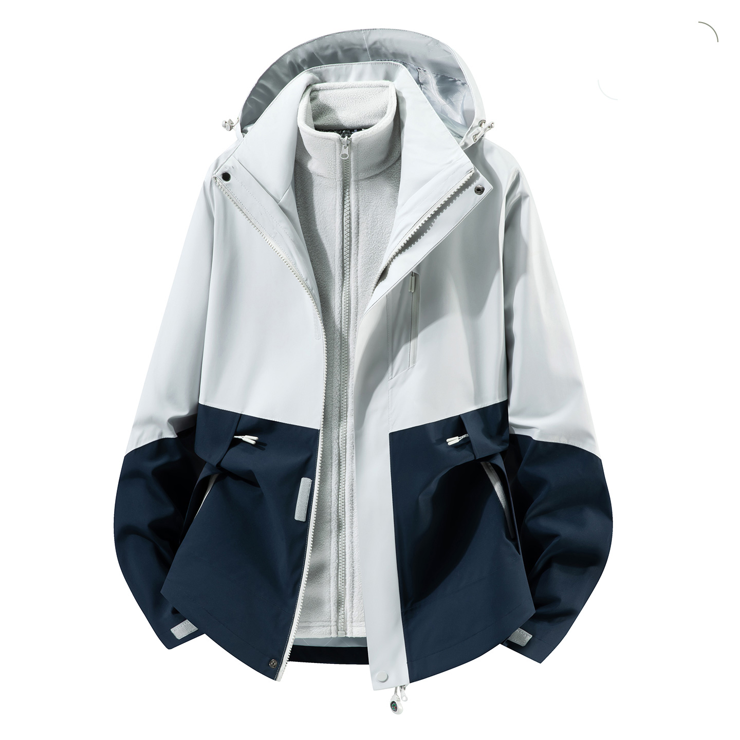 Light Blue Navy Blue