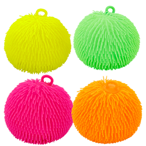 Pelota de juguete suave de goma con púas, tipo <span class=keywords><strong>Koosh</strong></span>, arcoíris, para bebés, venta al por mayor - Product Image 2