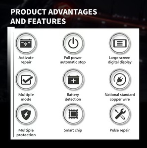 12V 6A Intelligent <strong>Battery</strong> <strong>Charger</strong> - Universal Car/Motorcycle <strong>Charger</strong> Lead Acid <strong>Battery</strong> AC DC (Various Plug Type Available) - Product Image 6
