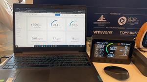 स्मार्ट जीवन वाईफ़ाई 7 में 1 एयर गुणवत्ता <span class=keywords><strong>Co2</strong></span> TVOC PM2.5 PM1.0 PM10 तापमान और आर्द्रता मॉनिटर RS485 <span class=keywords><strong>Co2</strong></span> परीक्षक <span class=keywords><strong>co2</strong></span> नियंत्रक - Product Image 2