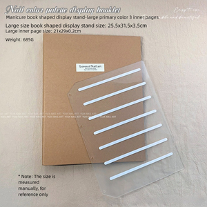 Présentoir de Couleurs pour Ongles, Nuancier de Vernis à Ongles en Gel, Plaque de Rangement Spécifique pour Salon de Manucure - Product Image 6