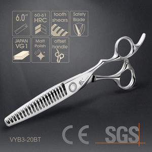 VYB3-20BT Japanese VG1 Steel Patent Professional Hair Thinning Scissor Hair Thinners <strong>Barber</strong> Thinning Scissors Hair Scissors <strong>Set</strong> - Product Image 2