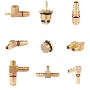 Aoweihao Pure Copper Brake Clutch Valve Connector Wodelong Air Pipe Straight And Bend For Truck Automobile Repair - Product Image 1