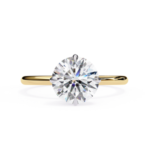 Premium Yellow Gold <b>Diamond</b> <b>Ring</b> for Women Luxury Look Elegant Style Daily Wear Jewelry - Product Image 3