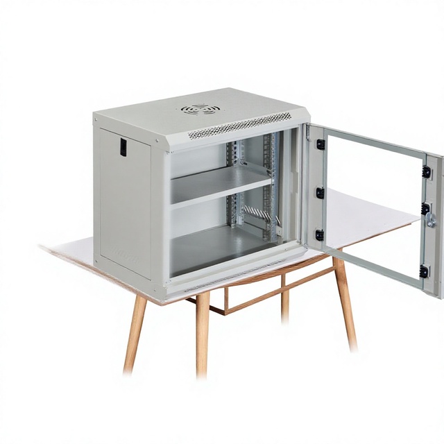 VBS 6U Wall Mount Rack Disassembled Small IT Server Enclosure OEM Customization 530x300x400mm Case