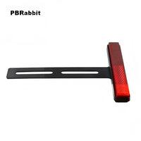 Pegatinas Reflectantes para Motocicleta de Plástico ABS con Certificación E-Mark - Mejoras de Seguridad de Alta Visibilidad para Yamaha/ 108 mm