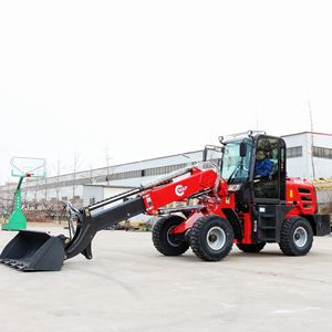 CE diakui kualitas baik 1.5 Ton telephanler roda pemuat teleskopik untuk dijual EURO5 EPA Tier4 mesin opsional <span class=keywords><strong>Loader</strong></span> Diesel 4x4 - Product Image 4