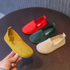 夏のホットセールファッション韓国幼児子供用ベビープリンセスサイズ22-33ソリッド低価格靴キッズガールズカジュアルシューズ