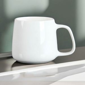 Mug à thé et à café en porcelaine de Noël personnalisé avec logo, 11 oz et 15 oz, design classique, blanc, sublimation, tasse en céramique vierge avec logo - Product Image 1