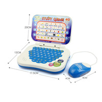 Tablette d'apprentissage pour enfants, jouet pour ordinateur portable, machine d'apprentissage pour bébé