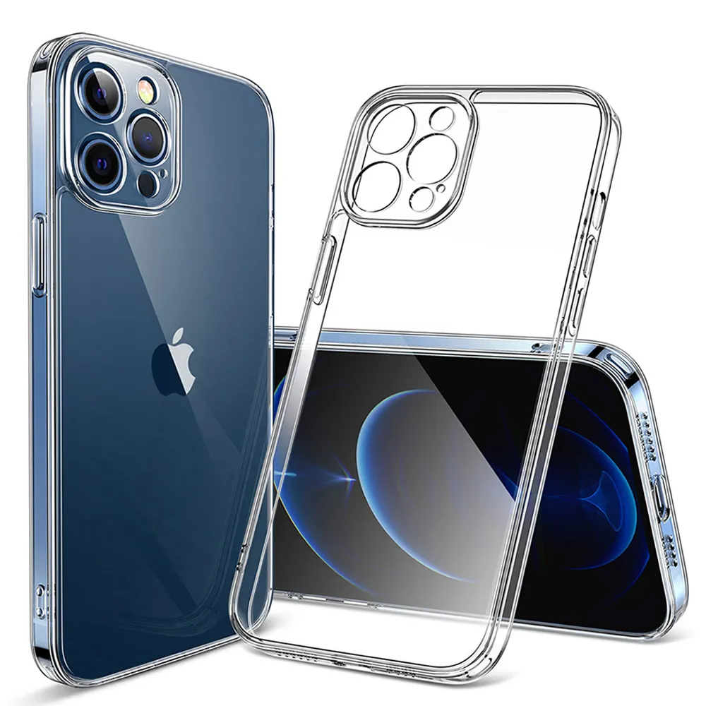 Für Iphone 14 Hülle, transparente 1,5mm kristall klare TPU-Telefon hülle Rückseite für iPhone 11 12 13 14 Pro max