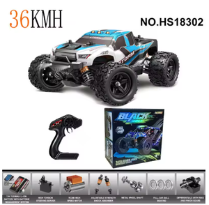 HS18301/HS18302/HS18311/HS18312/HS18313/HS18314 1/18 2.4Ghz 6 canaux 30 km/h 4 roues motrices Voiture de course RC haute vitesse tout-terrain - Product Image 2