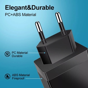 <span class=keywords><strong>Cargador</strong></span> USB <span class=keywords><strong>C</strong></span> de carga rápida 65W <span class=keywords><strong>tipo</strong></span> <span class=keywords><strong>C</strong></span> PD QC3.0 adaptador de teléfono móvil para iPhone Xiaomi <span class=keywords><strong>Huawei</strong></span> para Samsung Pad Realme oneplus - Product Image 3