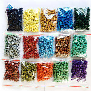 Perlas de Cera para Sellar de Colores Surtidos, Modelo SIMEL SM, No Tóxicas, Perladas, a Granel, 0.5kg/bolsa - Product Image 4