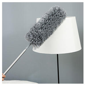 Manche de vadrouille en acier inoxydable, nettoyeur de <span class=keywords><strong>sol</strong></span> et vadrouille auto-grattants, vadrouille plate avec balayeuse et plumeau - Product Image 4